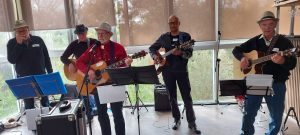 Band singing